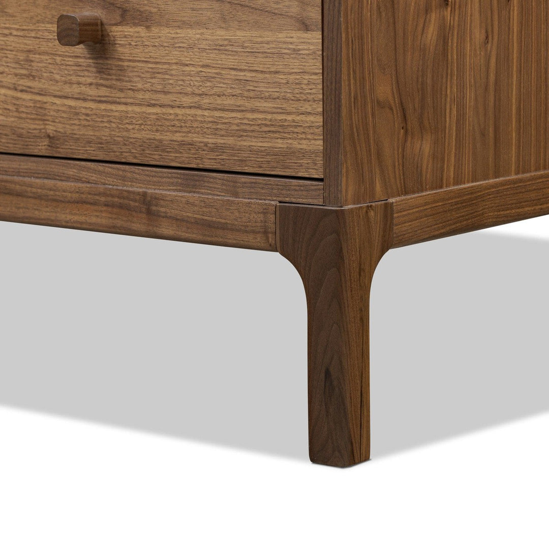 Matteo Media Console - Natural Walnut