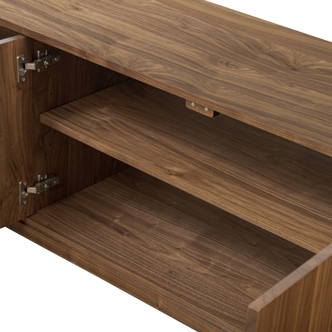 Matteo Media Console - Natural Walnut