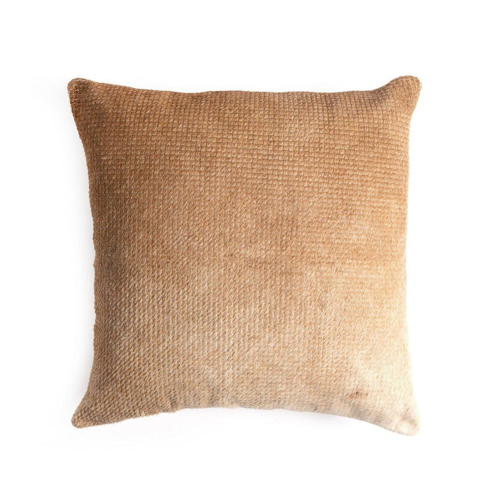 Weldon Pillow-Four Hands-FH-234246-001-PillowsIvory Backing - Beige Hair On Hide - 18"-3-France and Son