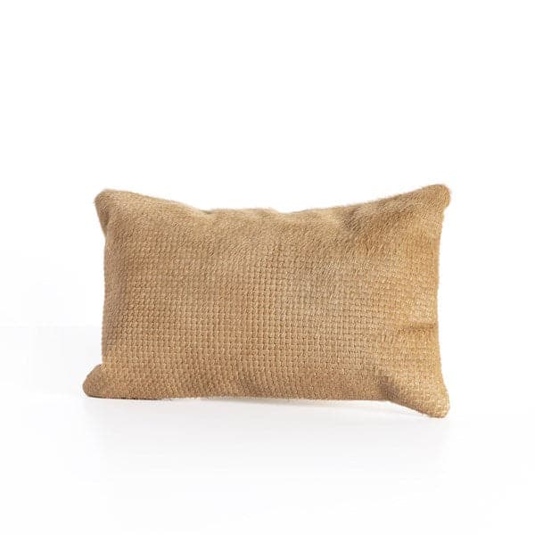 Weldon Pillow-Four Hands-FH-234246-003-PillowsIvory Backing - Beige Hair On Hide - 10"-3-France and Son
