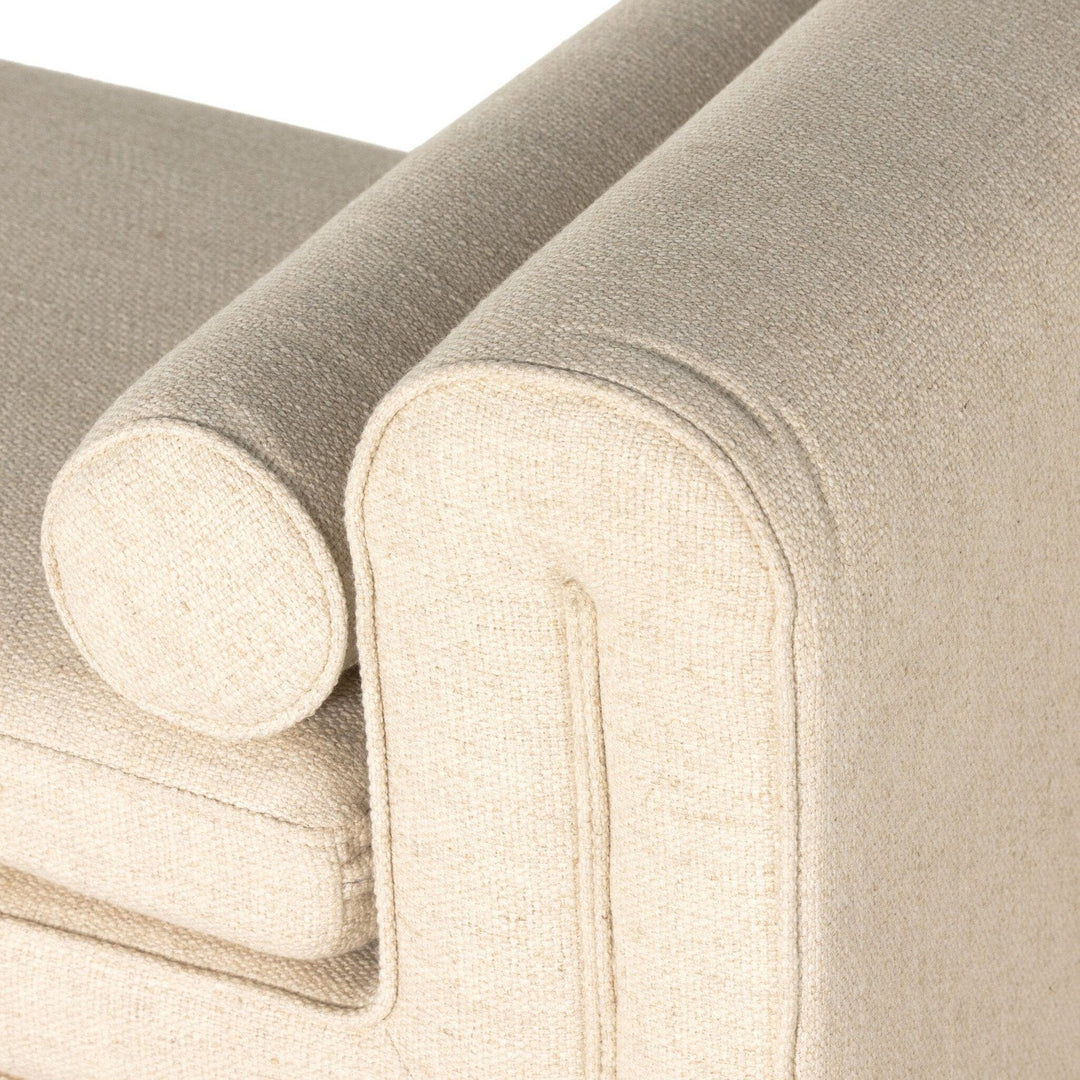 Beckett Accent Bench - Thames Cream