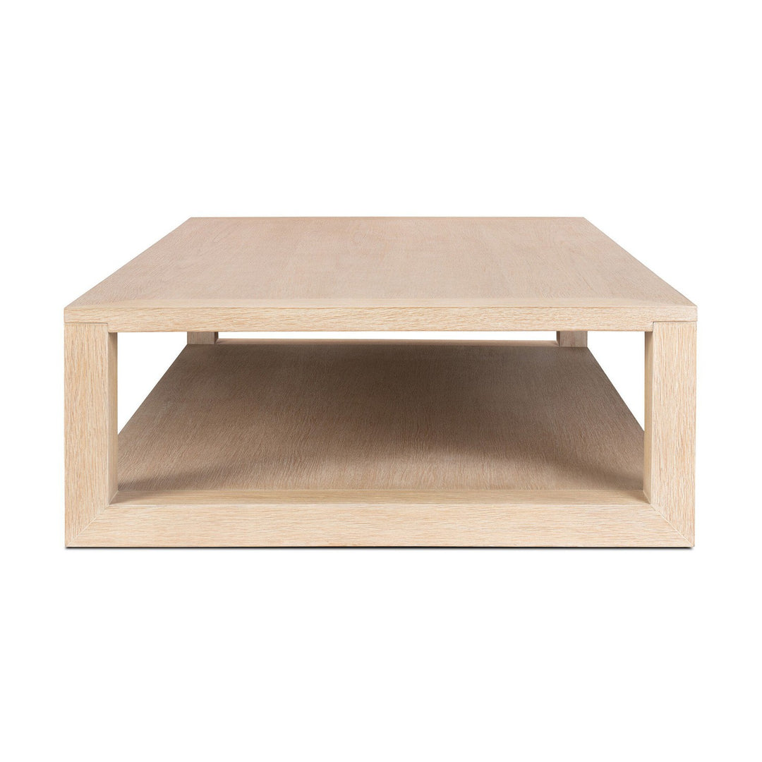 Thomas Coffee Table - Bleached Oak Solid