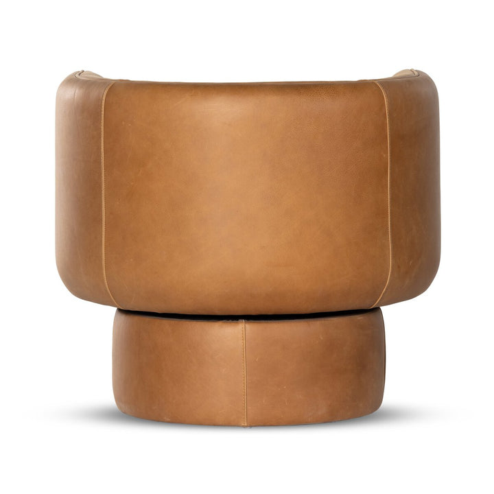 Lennox Swivel Chair - Palermo Cognac