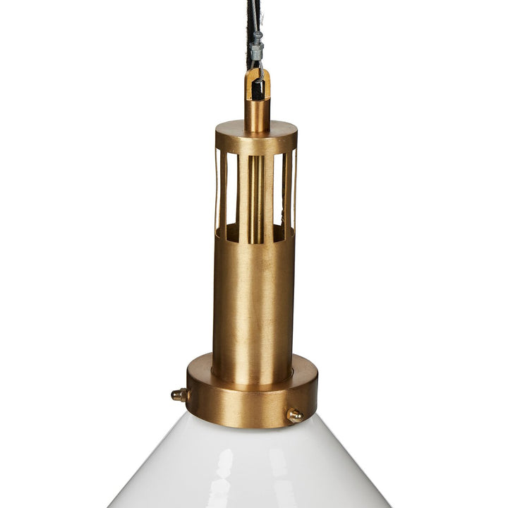 Prescott Pendant - Brushed Brass