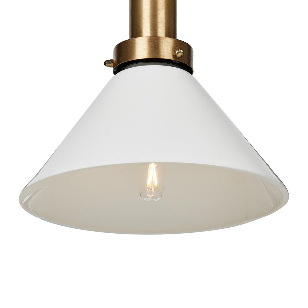 Prescott Pendant - Brushed Brass