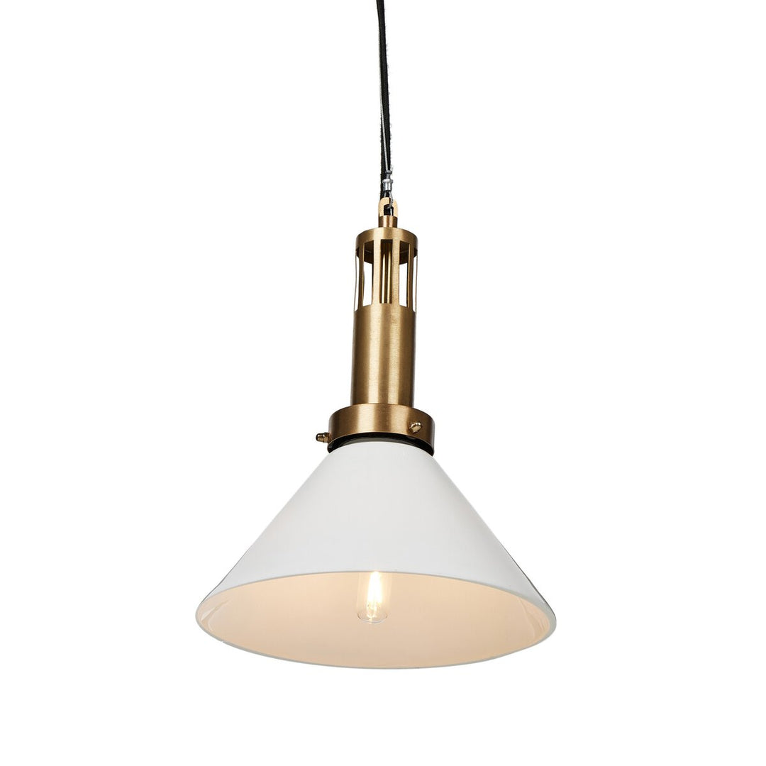 Prescott Pendant - Brushed Brass