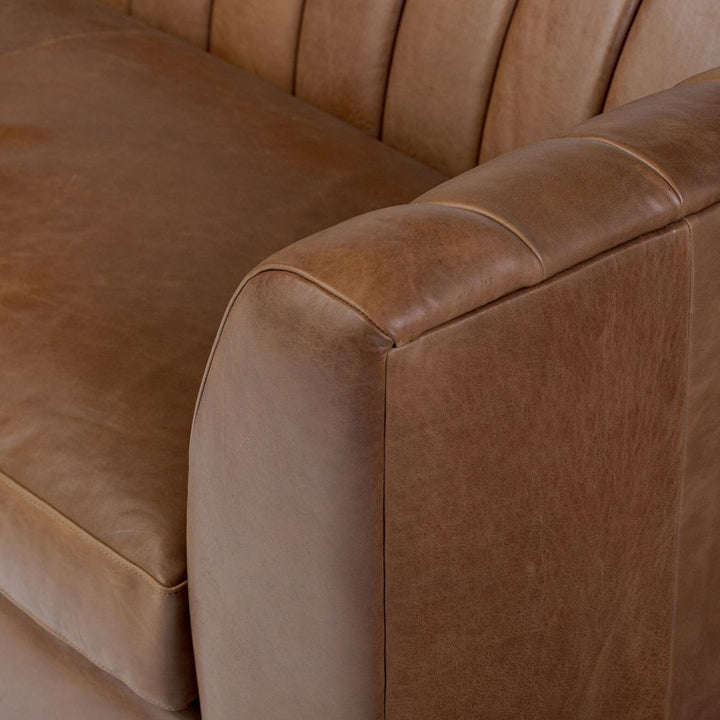 Alec Sofa - Dulane Mahogany
