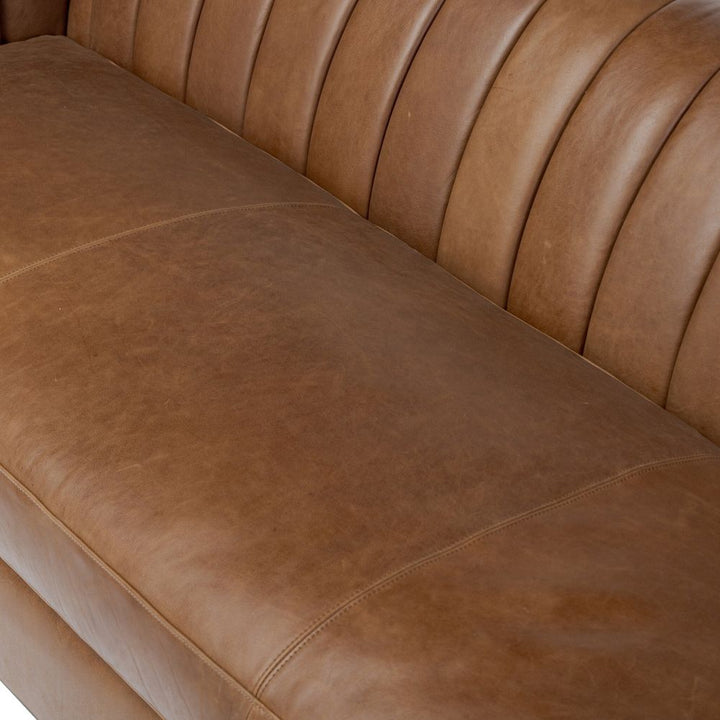 Alec Sofa - Dulane Mahogany