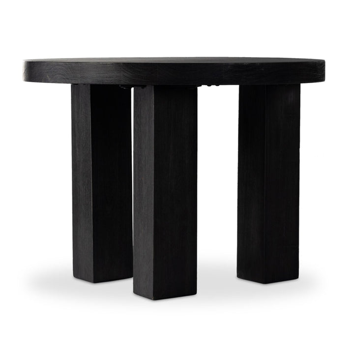 Pueblo End Table - Ebony Parawood