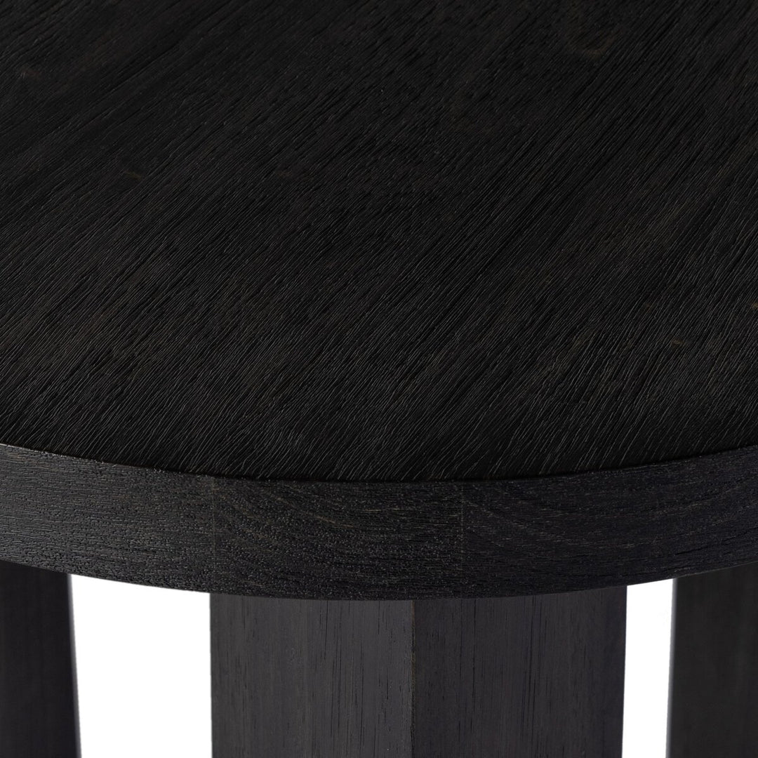 Pueblo End Table - Ebony Parawood