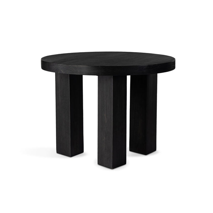 Pueblo End Table - Ebony Parawood