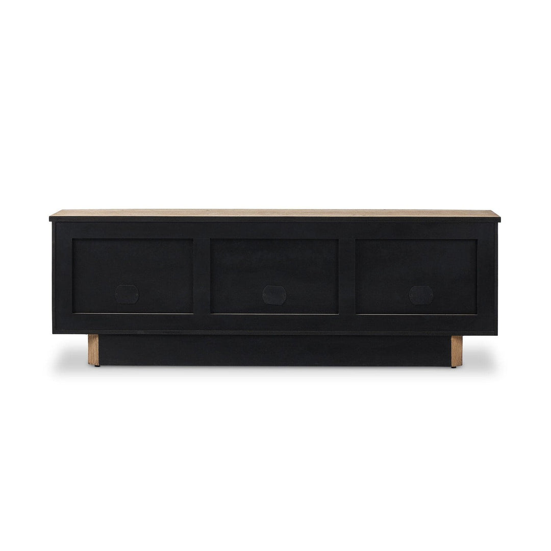 Griffin Media Console - Rustic Oak