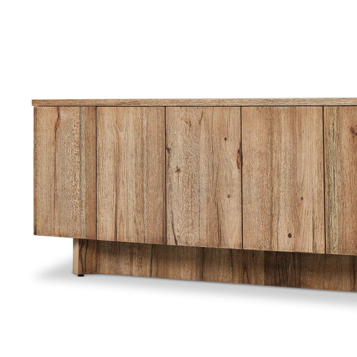 Griffin Media Console - Rustic Oak