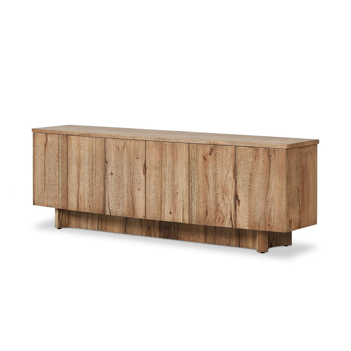 Griffin Media Console - Rustic Oak