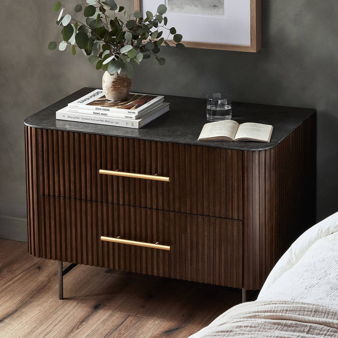 Emerson Large Nightstand - Bluestone