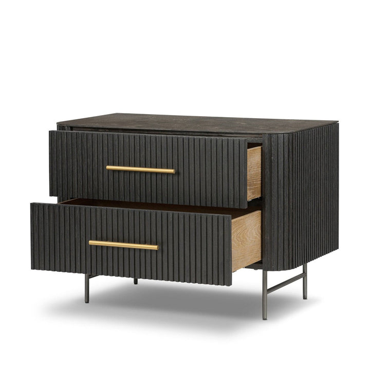 Magdalena Large Nightstand - Bluestone