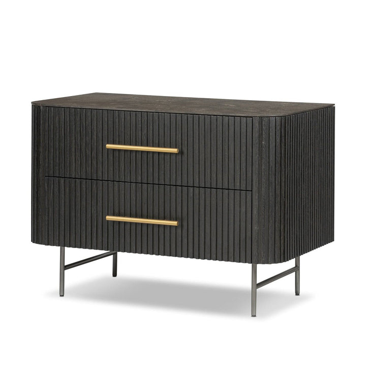 Magdalena Large Nightstand - Bluestone