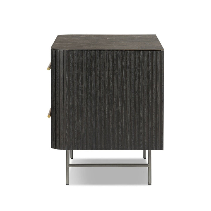 Magdalena Large Nightstand - Bluestone