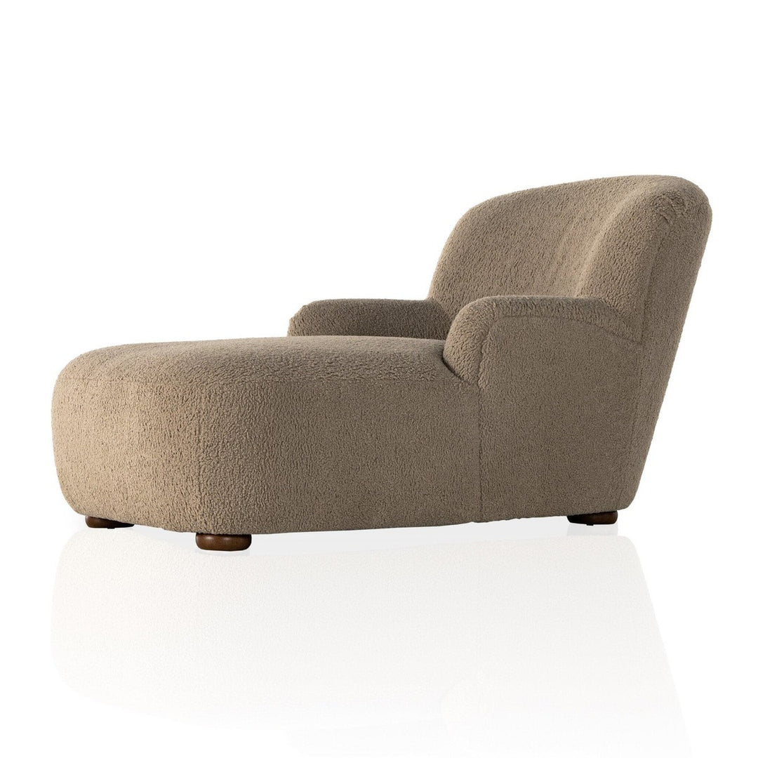 Lennox Chaise Lounge - Sheepskin Camel