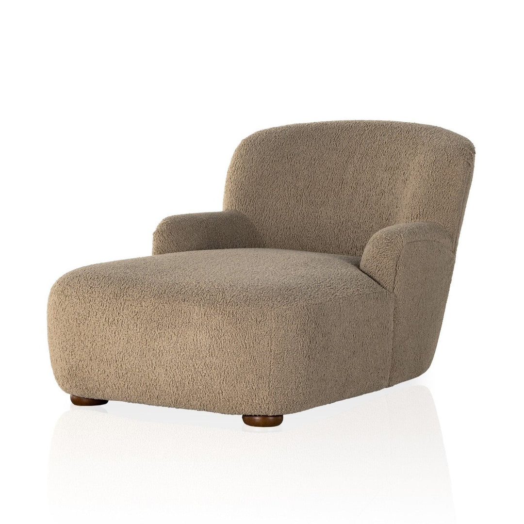 Lennox Chaise Lounge - Sheepskin Camel