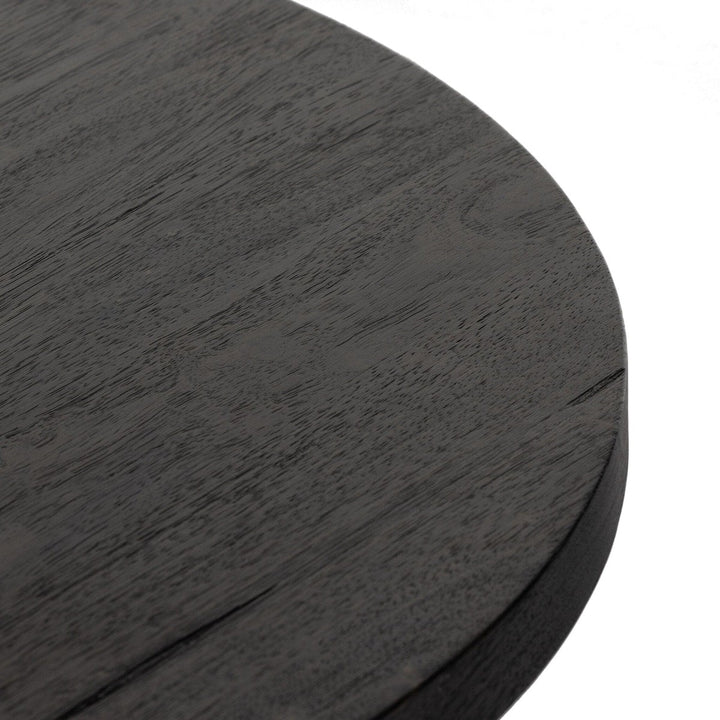 Sierra Round Coffee Table - Ebony Parawood