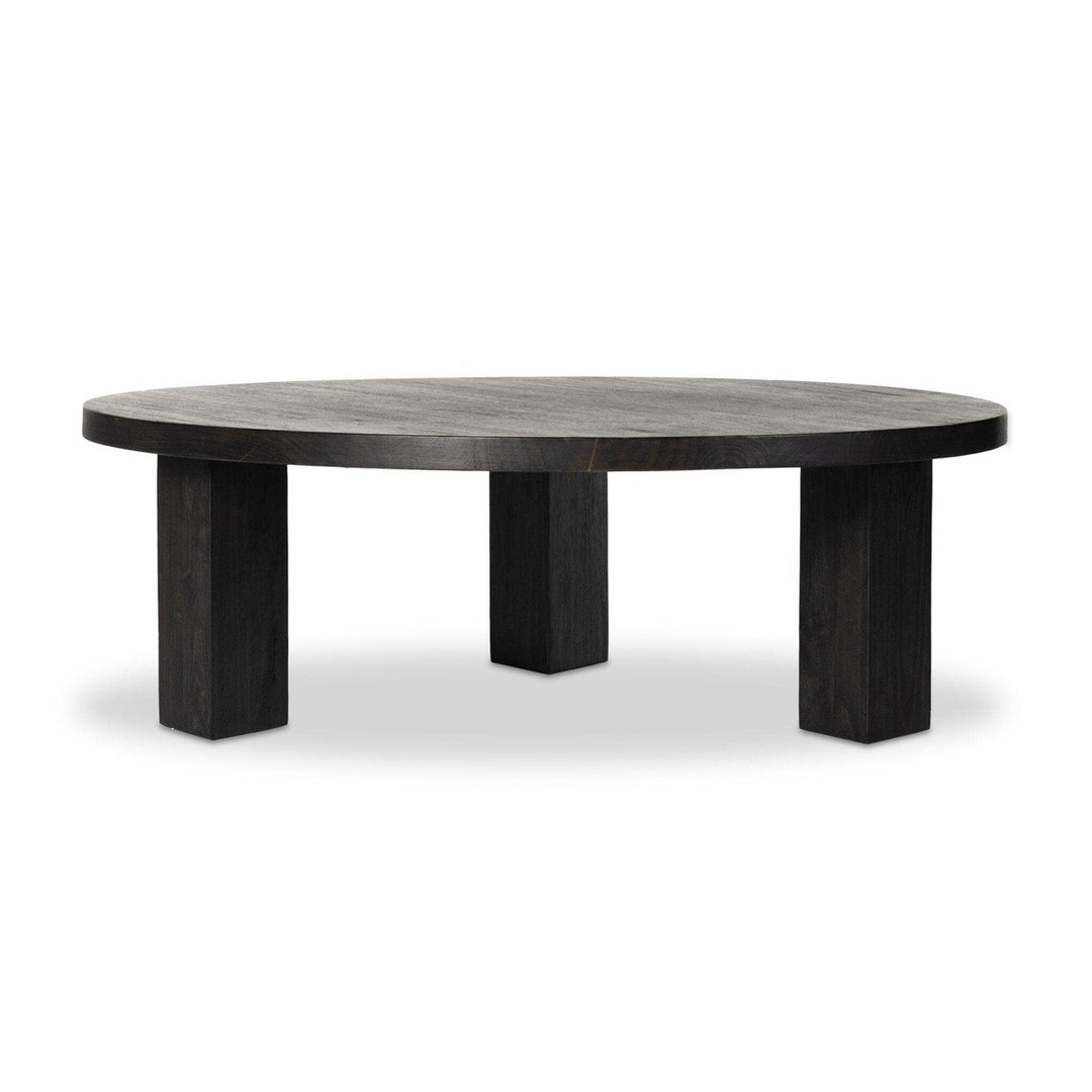 Sierra Round Coffee Table - Ebony Parawood