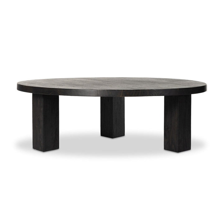 Sierra Round Coffee Table - Ebony Parawood