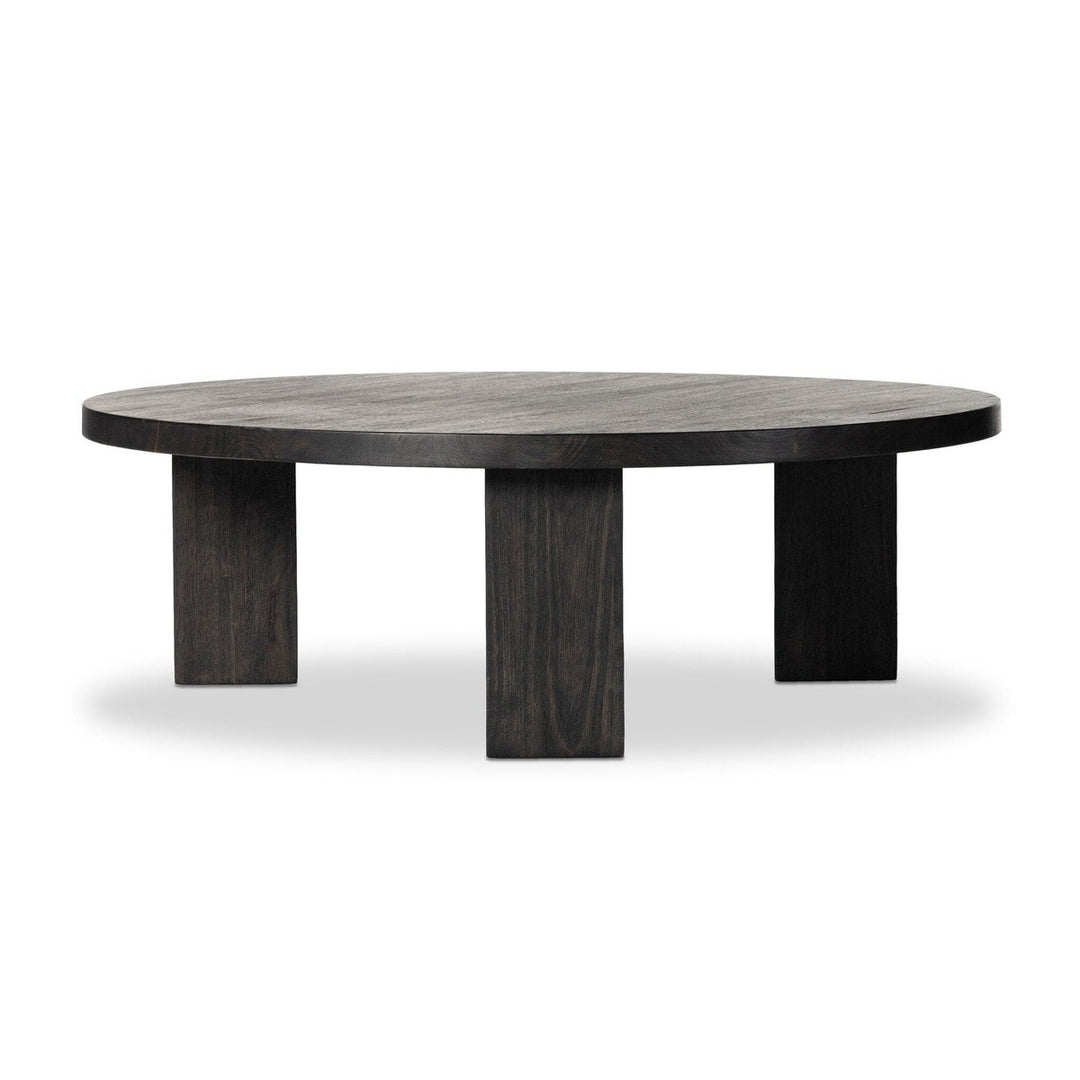 Sierra Round Coffee Table - Ebony Parawood