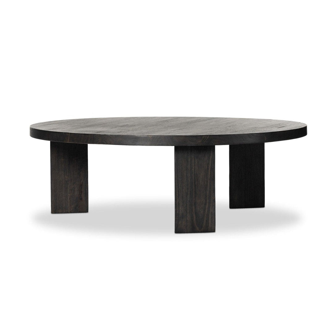 Sierra Round Coffee Table - Ebony Parawood