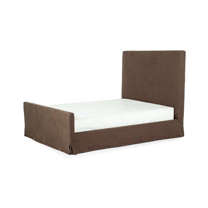 Penelope Slipcover Bed - Brussels Coffee - King