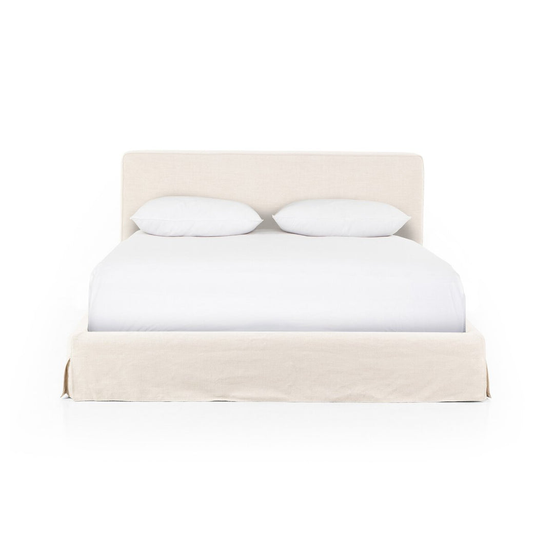 Hudson Slipcover Bed - Brussels Natural - Queen