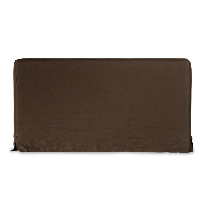 Hudson Slipcover Bed - Brussels Coffee - King