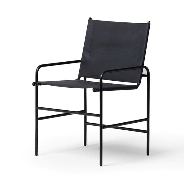 Stockholm Dining Armchair - Ebony Natural-Four Hands-FH-234757-002-Dining Chairs-1-France and Son
