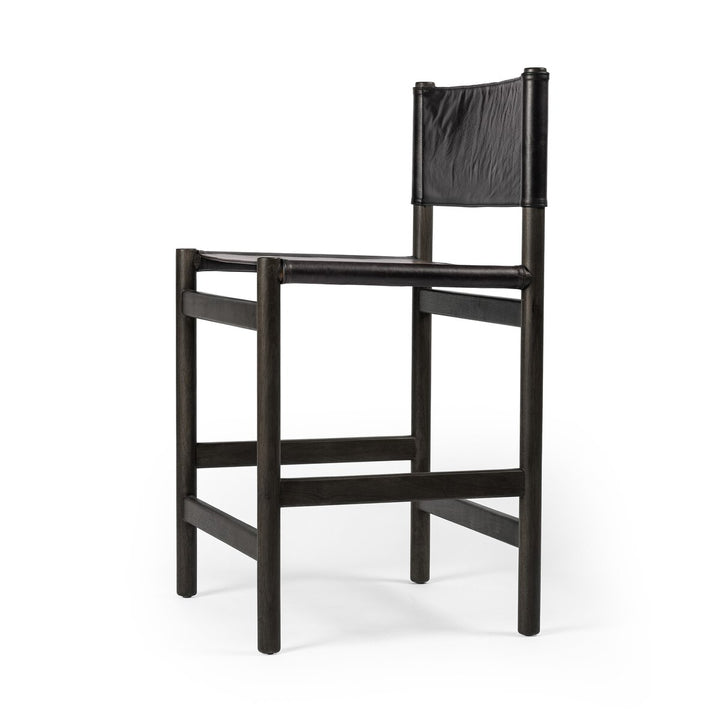 Lena Bar + Counter Stool - Bar - Sonoma Black W/ Charcoal Parawood