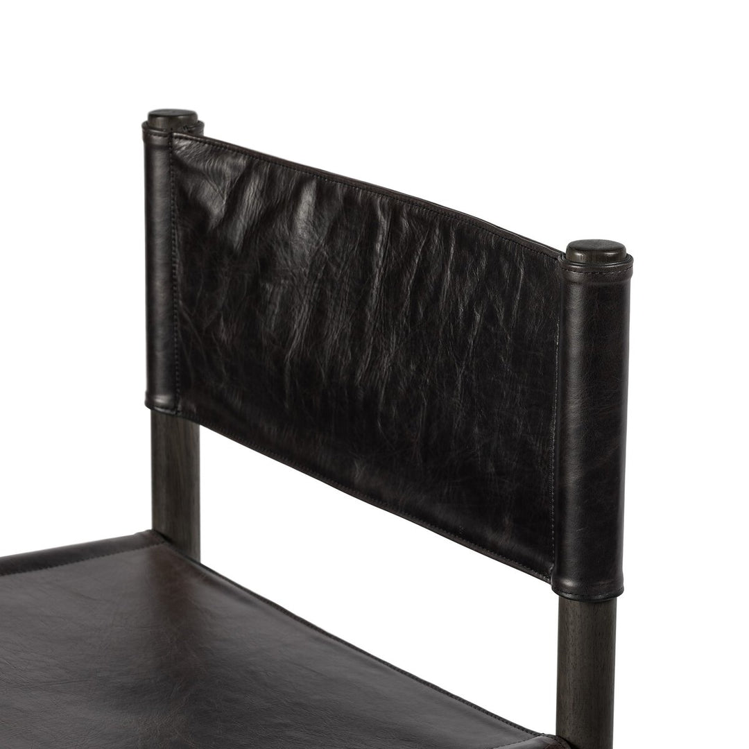 Lena Bar + Counter Stool - Bar - Sonoma Black W/ Charcoal Parawood