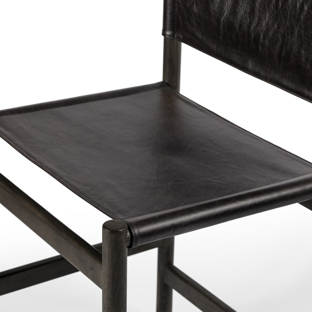 Lena Bar + Counter Stool - Bar - Sonoma Black W/ Charcoal Parawood