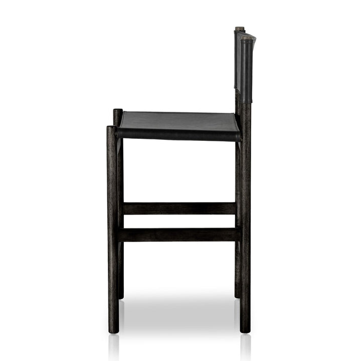 Lena Bar + Counter Stool - Bar - Sonoma Black W/ Charcoal Parawood