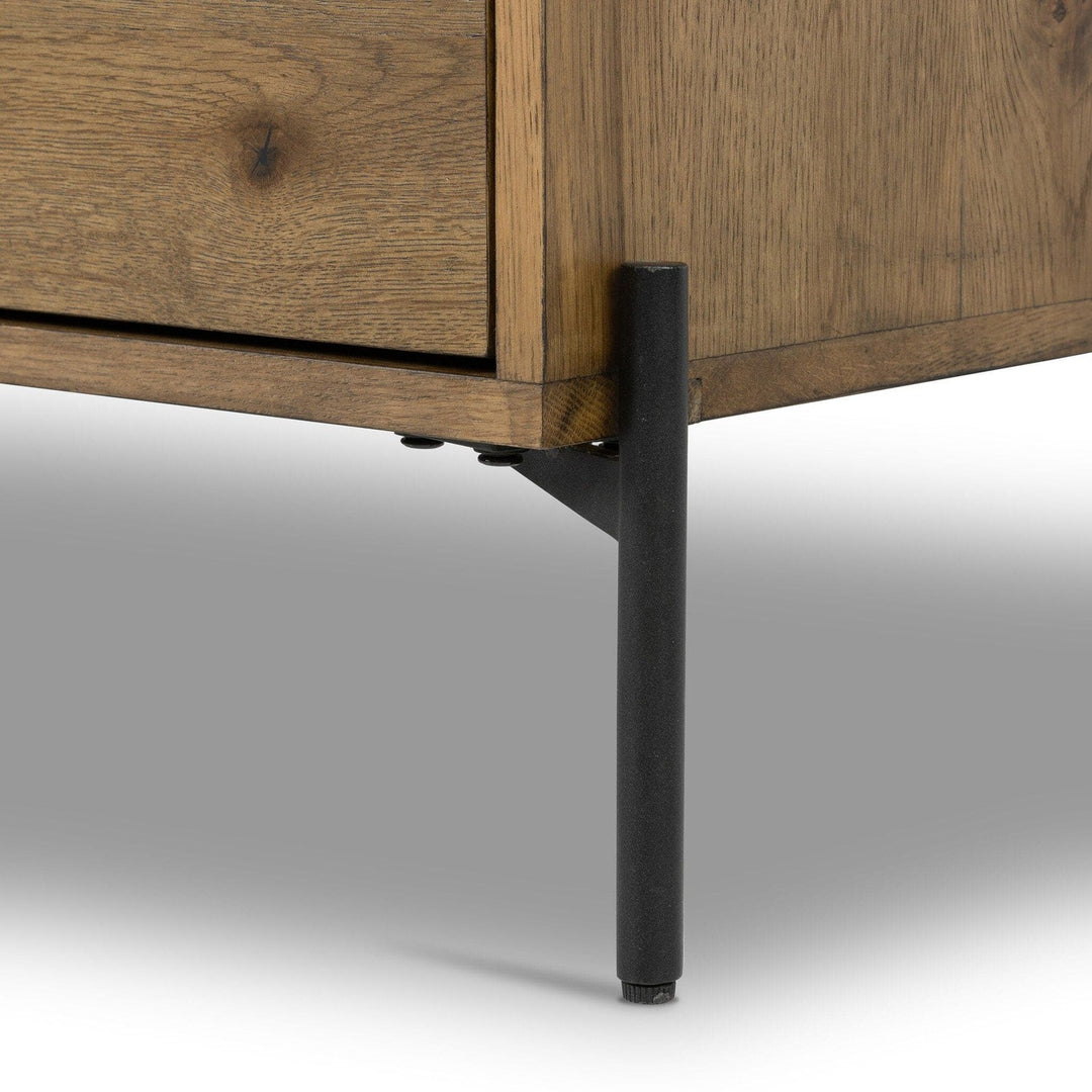 Cooper Large Nightstand - Amber Oak Resin