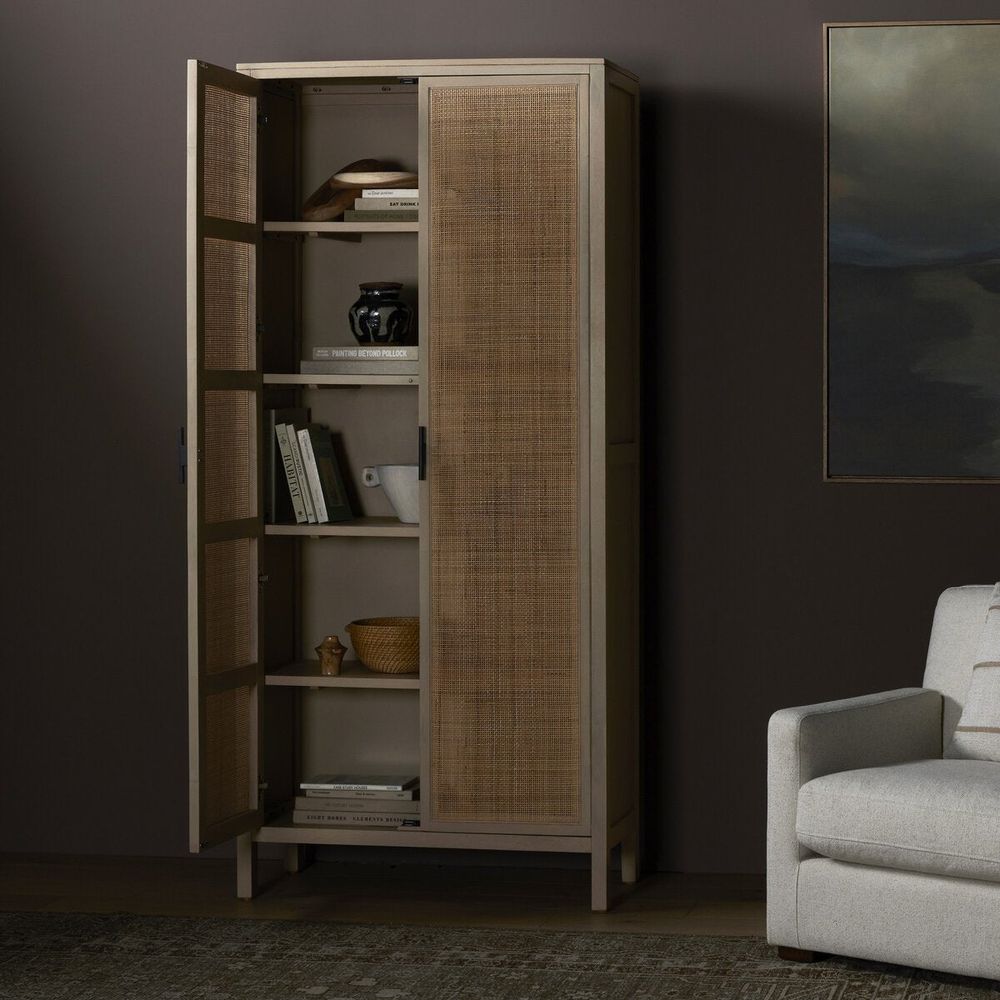 Cabinets & Curios Spencer Tall Cabinet - Natural Mango