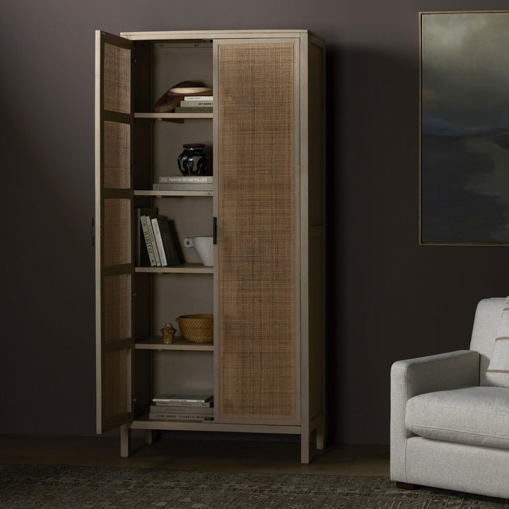 Harmony Tall Cabinet - Natural Mango