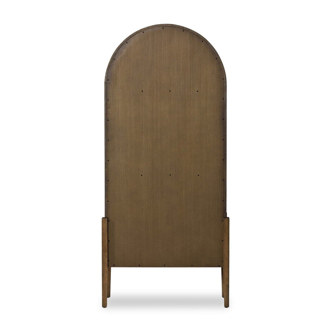 Harper Panel Door Cabinet - Drifted Oak Solid