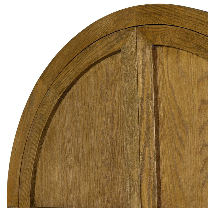 Harper Panel Door Cabinet - Drifted Oak Solid