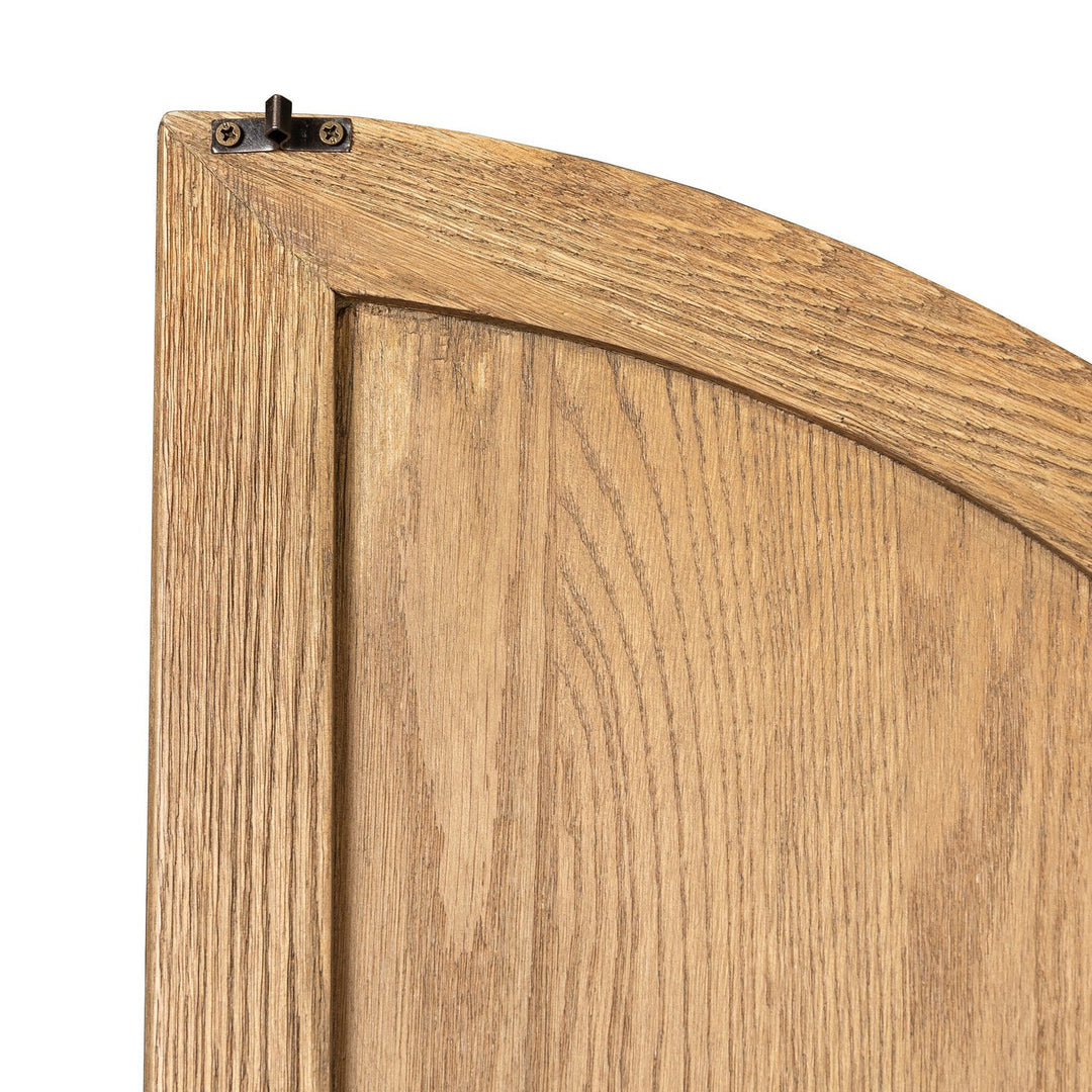 Harper Panel Door Cabinet - Drifted Oak Solid