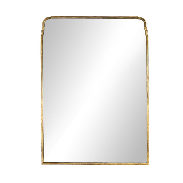 Kingsley Grand Floor Mirror - Antiqued Gold Leaf