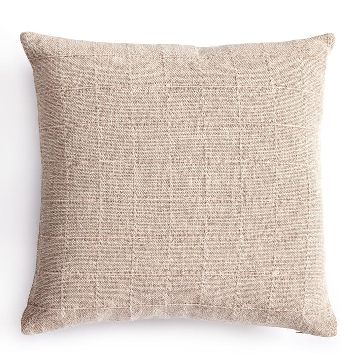 Grid Linen Pillow