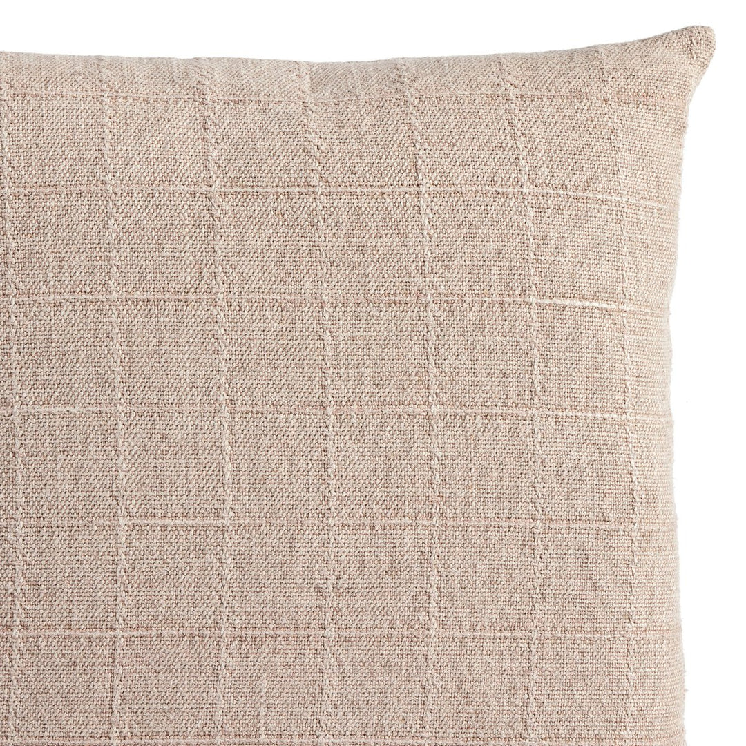 Grid Linen Pillow