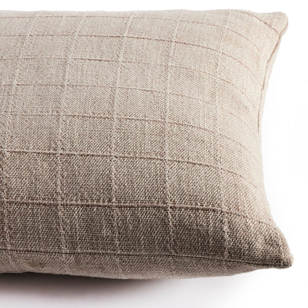 Grid Linen Pillow