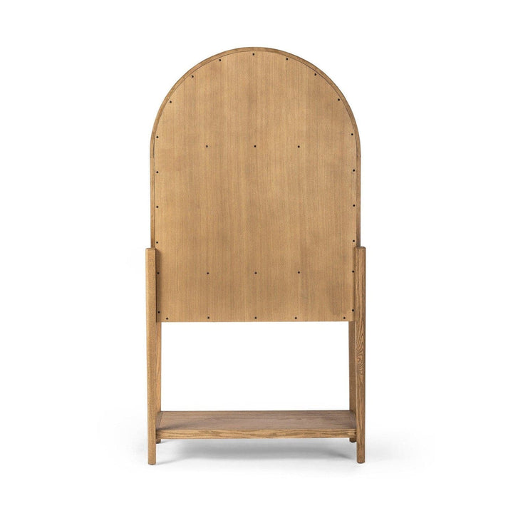 Harper Bar Cabinet - Drifted Oak Solid