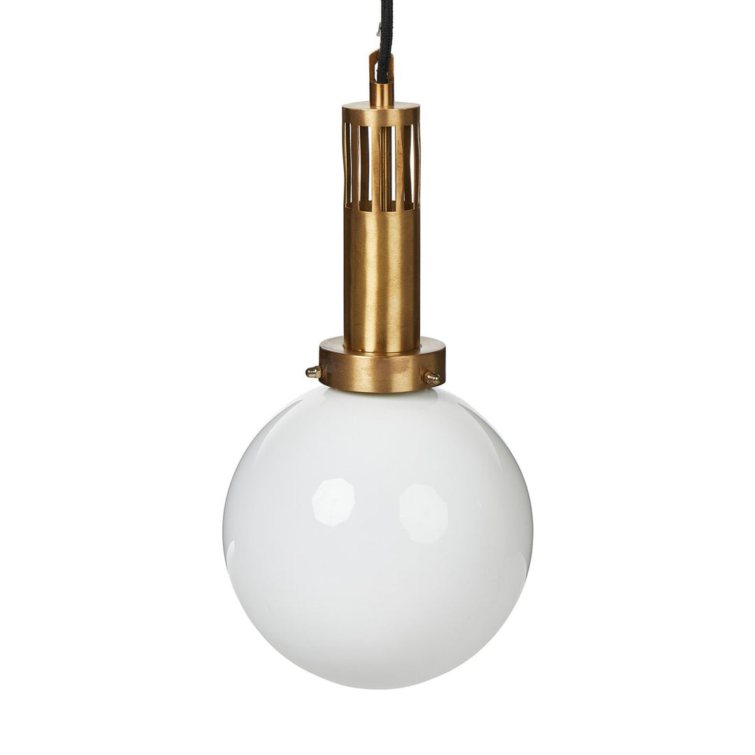 Prescott Globe Pendant - Brushed Brass