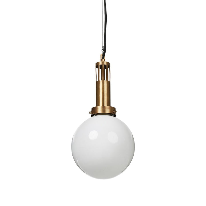 Prescott Globe Pendant - Brushed Brass